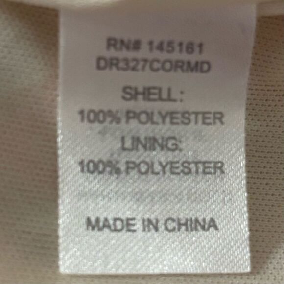 Charming Charlie Cold Shoulder Spaghetti Strap Chevron Dress NWT - Picture 8 of 8